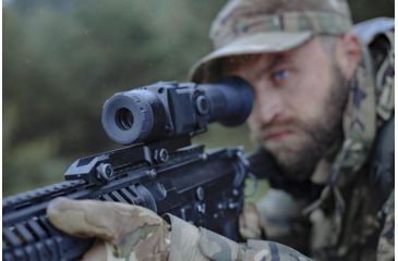 Image of OpticsPlanet Exclusive Refurbished, Pulsar Core RXQ30L 1.6-6.4x22mm Thermal Imaging Rifle Scope, PL76483Q