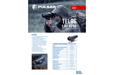 Image of Pulsar Telos LRF XP50 Thermal Monocular, PL77492