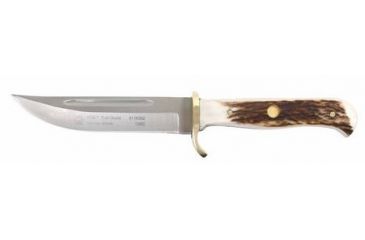 Image of Puma Knives Trail Guide Fixed Blade Knife, 4.7in Blade, Stag w/ Leather Sheath 6116382L