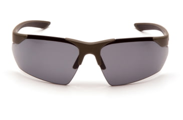 Image of Pyramex Drone 2.0 Shooting Glasses Gray Lens, OD Green, VGSG1720T