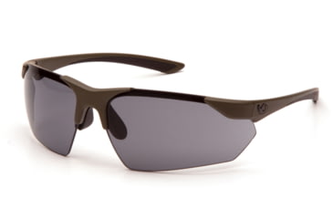 Image of Pyramex VGSG1720T Drone 2.0 Glasses Gray Lens Anti-Fog OD Green Frame