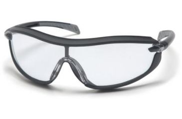 Image of Pyramex XS3 Black Frame Clear Lens SB4610S
