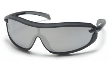 Image of Pyramex XS3 Black Frame Silver Mirror Lens SB4670S