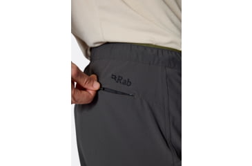 Image of Rab Harpur Pants - Mens, Anthracite, 38 Waist/Long, QFW-30-ANT-38-LG