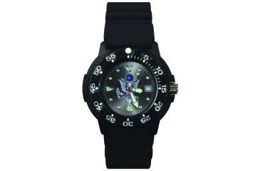 Image of RAM Instrument Dive Watch US Army Black Face RAMW411D38