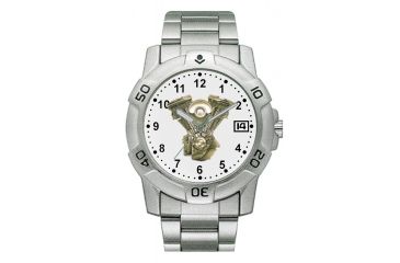 Image of RAM Instrument V1D24 Chrome Biker Watch V Twin With Date