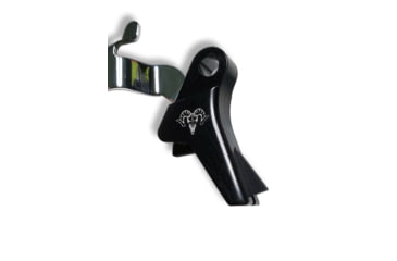 Image of Ramm Tactical Leverage Shadow Systems Pistol Trigger Kit, Straight, 2.5-3.5lb, Black w/Black Safety, RT-SS-CR-ST-BK