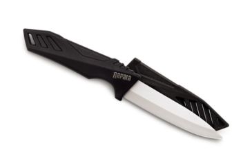 Image of Rapala Ceramic Utility Knife, 4in, Bulk, Black, RCUKB4B