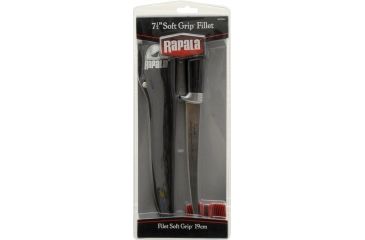 Image of Rapala Soft Grip Fillet Knife with Sharpener - 7.5in 210104