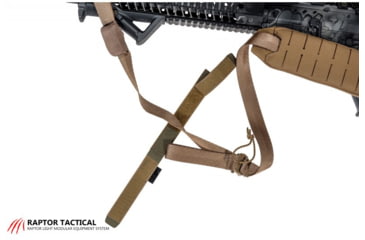 Image of Raptor Tactical Two Point REFLEX MK2 Gun Sling, Coyote Brown, RS2-CB