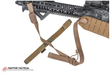 Image of Raptor Tactical Two Point REFLEX MK2 Gun Sling, Coyote Brown, RS2-CB