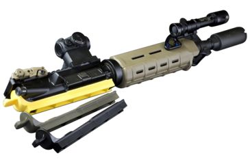 Image of Raven Concealment TopStop Upper Receiver Cover, AR15/M4, Orange, TOPSTPOR
