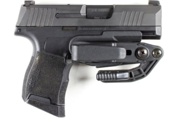Image of Raven Concealment VanGuard 2 Advanced Kit Minimalist IWB Holster, Glock 43X, Ambidextrous, Black, VG2G4243BKOHADV