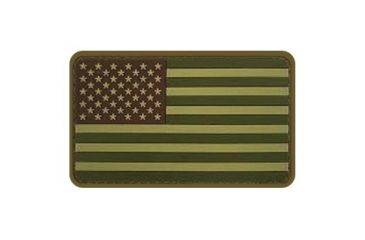 Image of RE Factor Tactical USA Flag PVC Patch, Multicam RFPAAFMC
