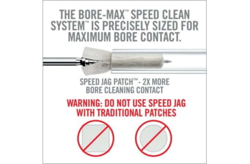 Image of Real Avid Bore Max Speed Jag Patches Refill Pack, 4in Small, AVBMPATCH4S