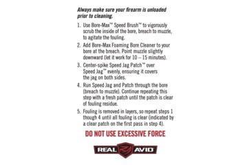 Image of Real Avid Bore Max Speed Jag Patches Refill Pack, 4in Small, AVBMPATCH4S