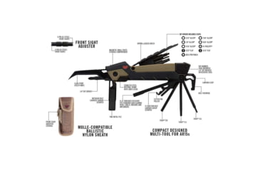Image of Real Avid Gun Tool Pro, AR15 Multi-Tool, Clam AVGTPROAR