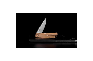 Image of Real Steel Luna Eco Framelock Bronze