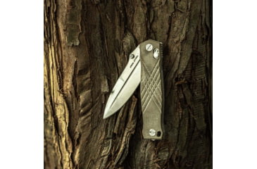 Image of Real Steel Muninn Slide Lock Micarta