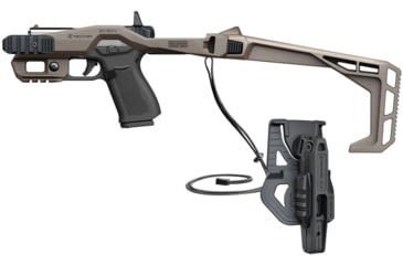 Image of Recover Tactical 20/20N43 Stabilizer Kit for Glock 43, Glock 43X and Glock 48 G43, G43X, G48 - All Gens/Versions, FDE, 2020N43UR-02