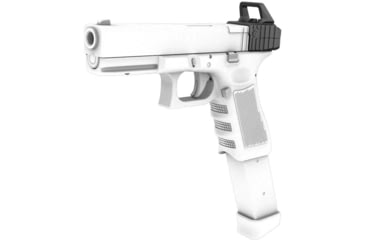 Image of Recover Tactical Black Polymer Upper Charging Handle for Glock 17,19,24,26,27,31-35,43,45,48, UCH17-01