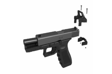 Image of Recover Tactical UCH43 Glock Upper Charging Handle for G43, G43X &amp; G48, Black, UCH43-01