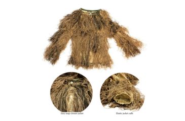 Image of Red Rock Outdoor Gear 5 Piece Ghillie Suit, Desert, X-Large-2X-Large 70916XL/XXL