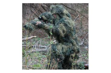 Image of Red Rock Outdoor Gear 5 Piece Ghillie Suit, Woodland, Medium-Large 70915M/L