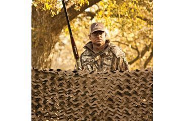Image of Red Rock Outdoor Gear Big Game Camouflage Netting, Green/Brown, 7'10x9'10in, 03-7191