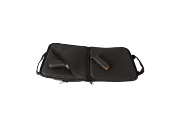Image of Red Rock Outdoor Gear Deluxe Single Pistol Case, Black/Olive Drab, 80270BOD