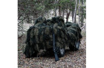 Image of Red Rock Outdoor Gear Ghillie Blind Camouflage Netting, Woodland, 5ftx12ft 70935