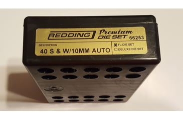 Image of Redding Reloading Premium Handgun Die Set - 40 S&amp;W/10MM Auto, 66253
