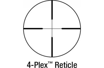 Image of Redfield Revolution 3-9x40mm Matte 4-Plex Rifle Scope w/Butler Creek, Black Eye Cover, Butler Creek Multi-Flex Flip-Open Rifle Scope Objective Lens Cover, Black, 67090-KIT1