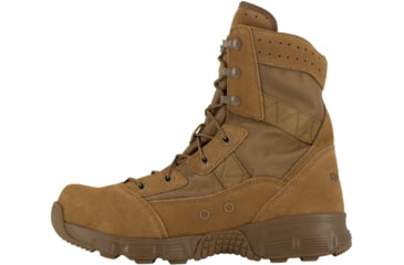 Image of Reebok Hyper Velocity 8 Inch Boot, Leather, Coyote Brown, 6, W RB821-COYOTEBRN-6-W-W