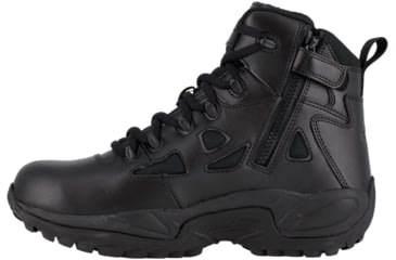 Image of Reebok Rapid Response RB 6in. Black Military Boot, Black, 9.5 RB8688-BLK-9.5-MEN-W