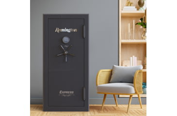 Image of Remington Express Series Gun Safe, 24-Gun, Graphite Satin Metallic Powder Coat, SECSAR5924E