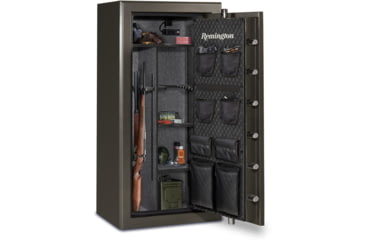 Image of Remington Express Series Gun Safe, 24-Gun, Graphite Satin Metallic Powder Coat, SECSAR5924E