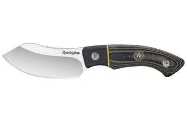 Image of Remington Hunter 6.5in Caping Fixed Knife, D2 Steel, Fixed Caping Blade, Green/Black G10 Handle, 15637