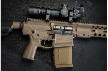 Image of Reptilia CQG Pistol Grip For AR-15/SR-25/SIG MPX/MCX/FN SCAR, Flat Dark Earth, 100-023