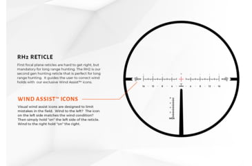Image of Revic Radikl RS21b 3.5-21x44mm 34mm Tube Smart Rifle Scope First Focal Plane, FFP RH2 MOA Reticle, Matte Black, AY-R-2611