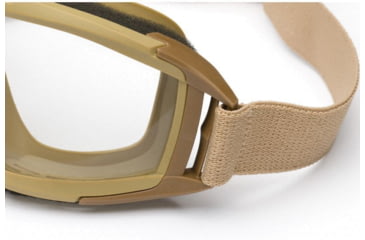Image of Revision Desert Locust Military Goggle System, Tan w/ Clear &amp; Smoke Lenses 4-0309-9531
