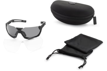 Image of Revision Slingshot Ballistic Two Lenses Sunglasses, Clear/Smoke BC, 4-0759-9001