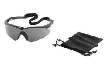 Image of Revision Stingerhawk Eyewear Basic Kit, Solar Lens, Black Frame, Regular, 4-0152-0004