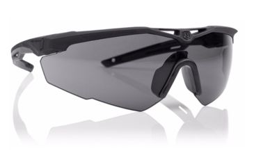 Image of Revision Stingerhawk Eyewear Military Kit, Clear/Solar Lens, Black Frame, Large, 4-0152-0044
