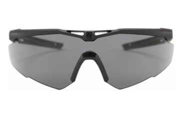 Image of Revision Stingerhawk Eyewear Military Kit, Clear/Solar Lens, Black Frame, Large, 4-0152-0044