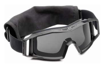 Image of Revision Wolfspider Goggle U.S. Miltary Kit, Clear/Solar Lens, Black Frame, 4-0307-0237