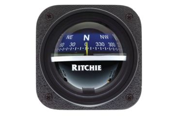 Image of Ritchie V-537B Explorer Compass - Bulkhead Mount - Blue Dial 36537
