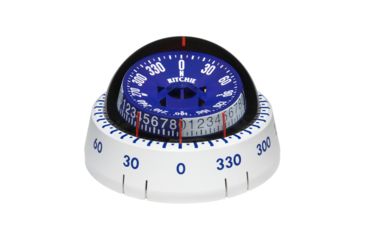 Image of Ritchie XP-98W X-Port Tactician Compass - Surface Mount - White 32476