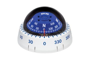 Image of Ritchie XP-99W Kayaker Compass - Surface Mount - White 36542