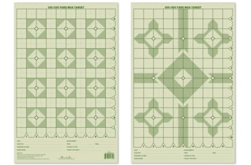 Image of Rite in the Rain Precision Distance Diamond Moa Shooting Target - 11x17 - TGMOALR-D